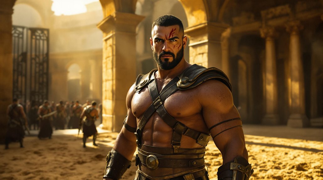 first footage released spartacus