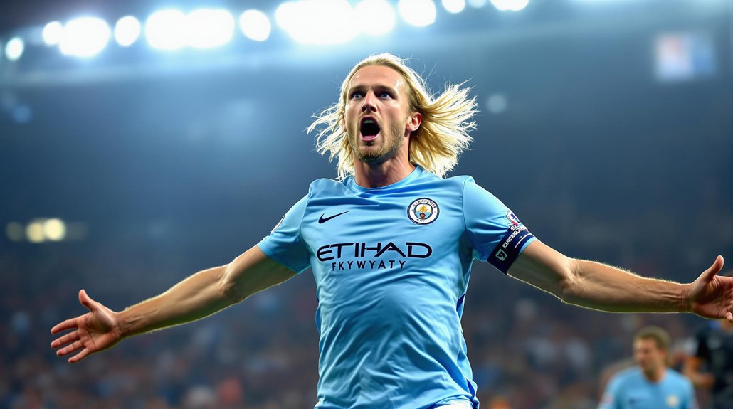 prolific goal scoring striker talent