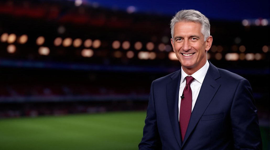prolific goalscorer and broadcaster